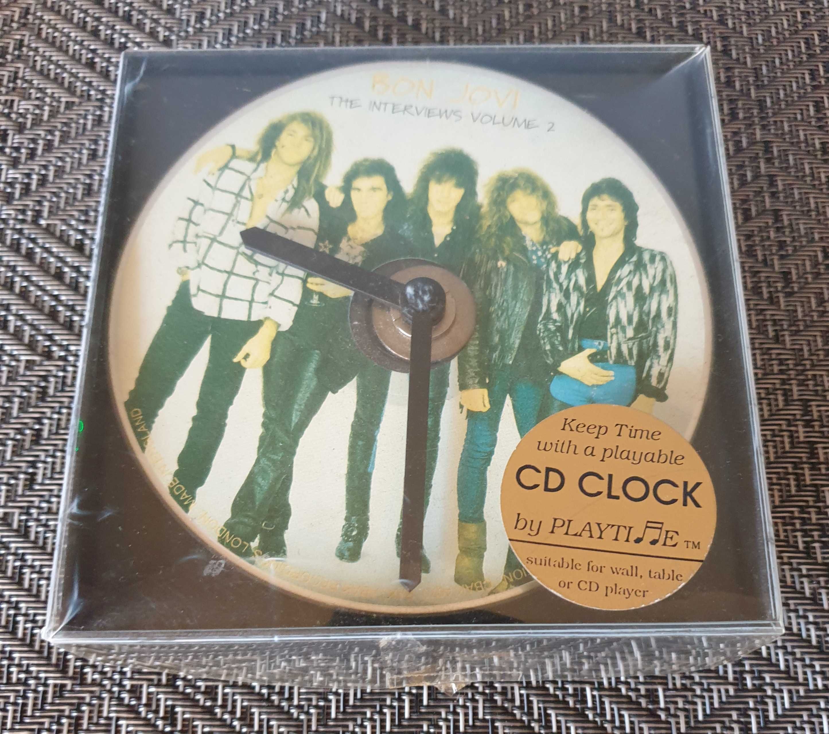 Bon Jovi The Interviews Volume 2
Zegar płyta CD zegarek