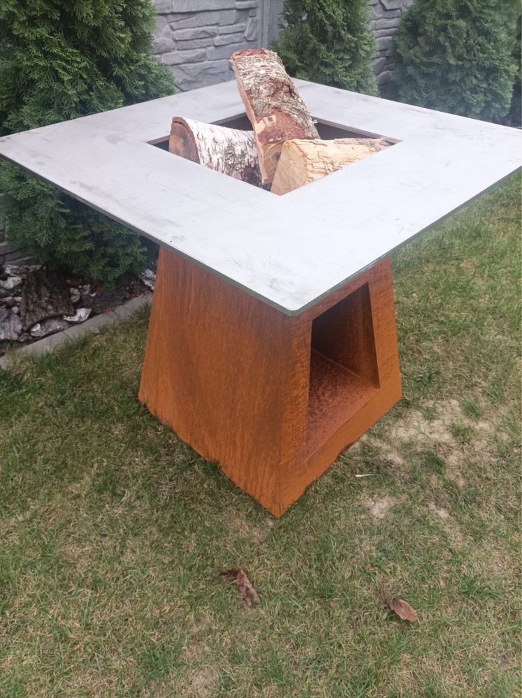 Palenisko, grill - blacha corten