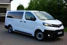 Toyota ProAce 2.0D-4D 145KM LONG 9 OSÓB Salon PL Bezwypadkowy 100% ASO FV23%