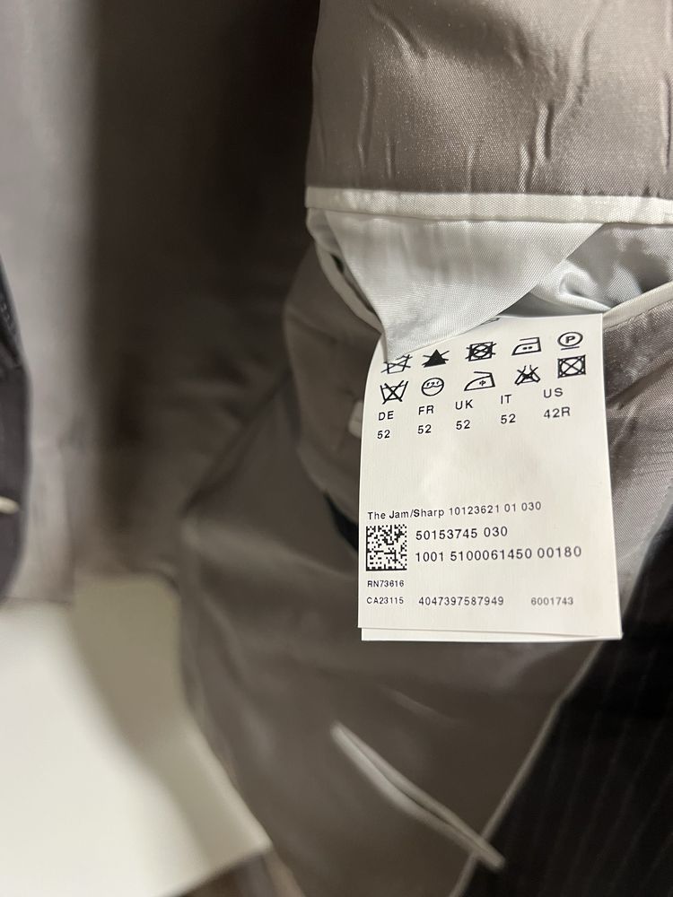 Hugo Boss костюм + сорочка і галстук