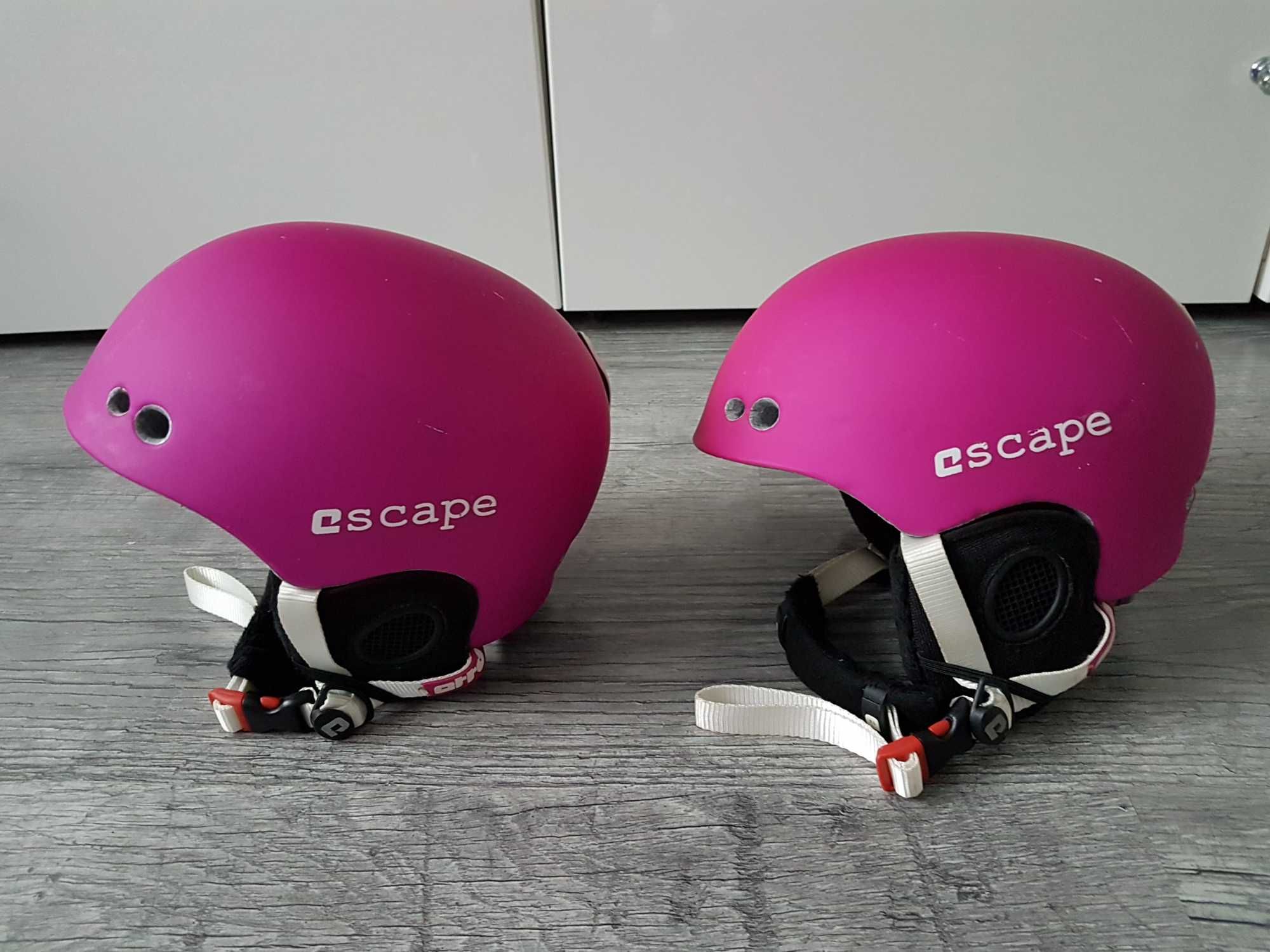 Kaski narciarskie snowboardowe Etto Escape Hamax S 50-54cm waga 350g