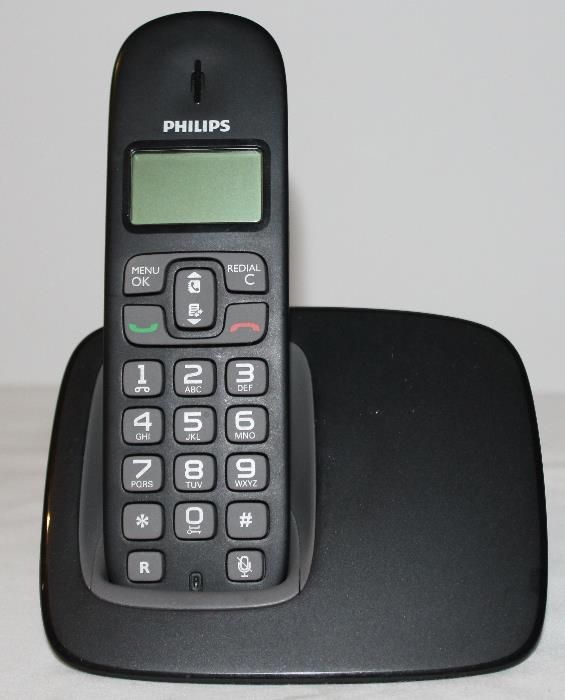 Telefone Philips Preto CD190
