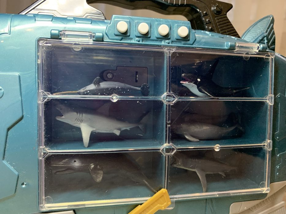 Акула автовоз, морські тварини, акула гараж, робот, трансформер, лего