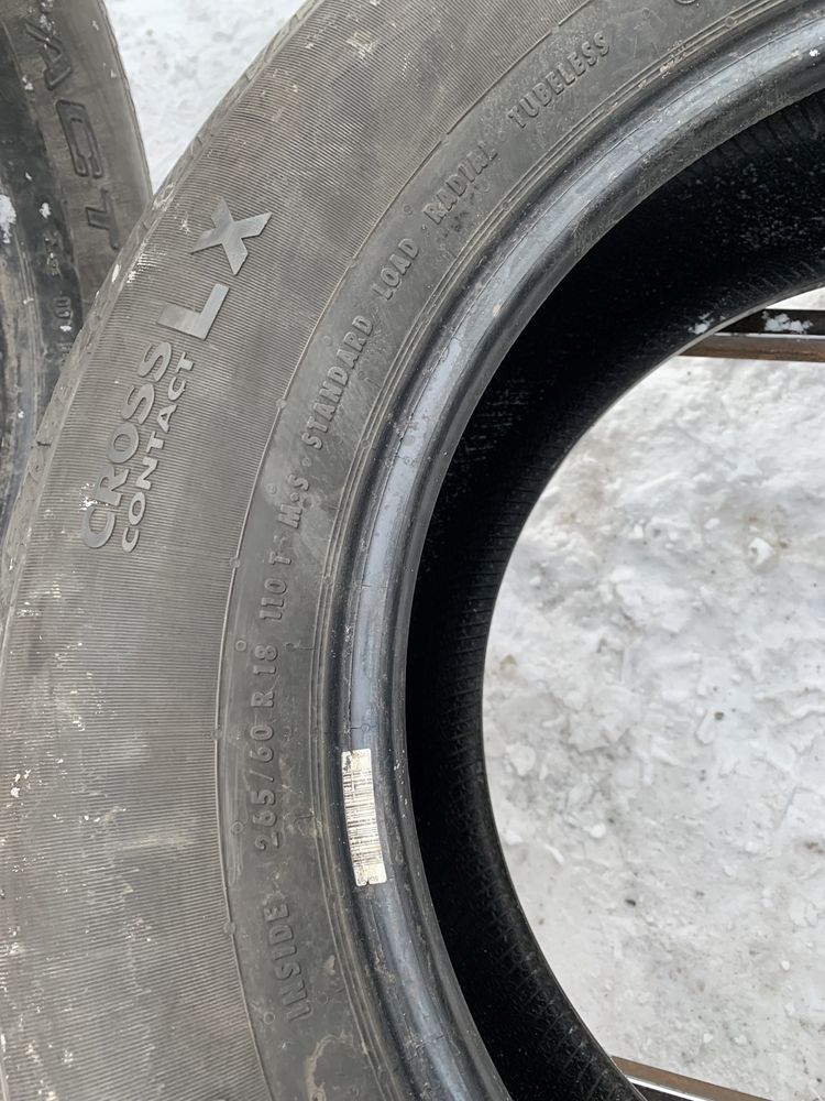 Шини 265/60 R18 Continental CrossContact LX 7мм 2020рік 265 60 18