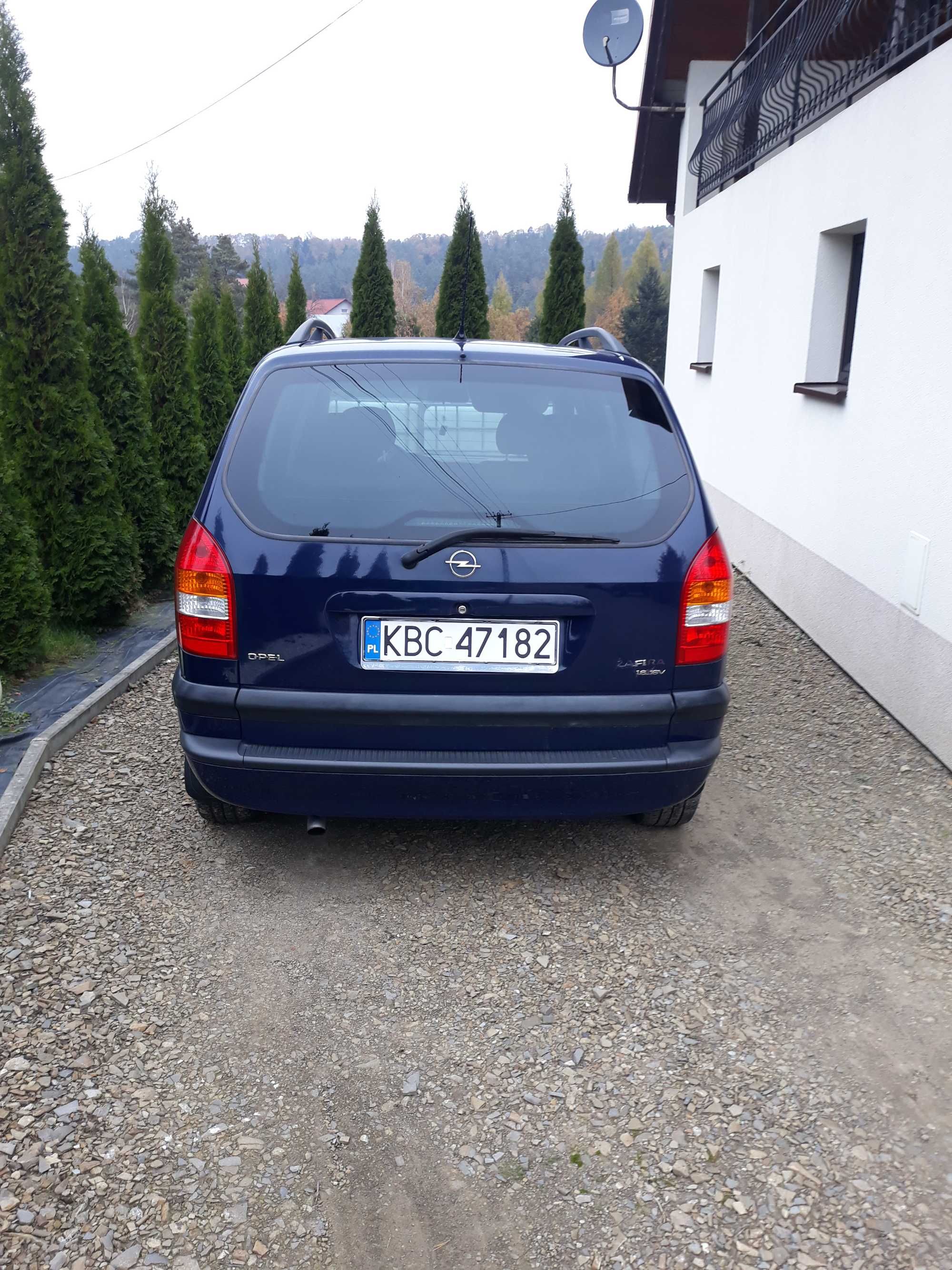 Opel Zafira 1.6 benzyna, 1999r