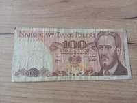 Banknot PRL 100zł 1976 Seria ES