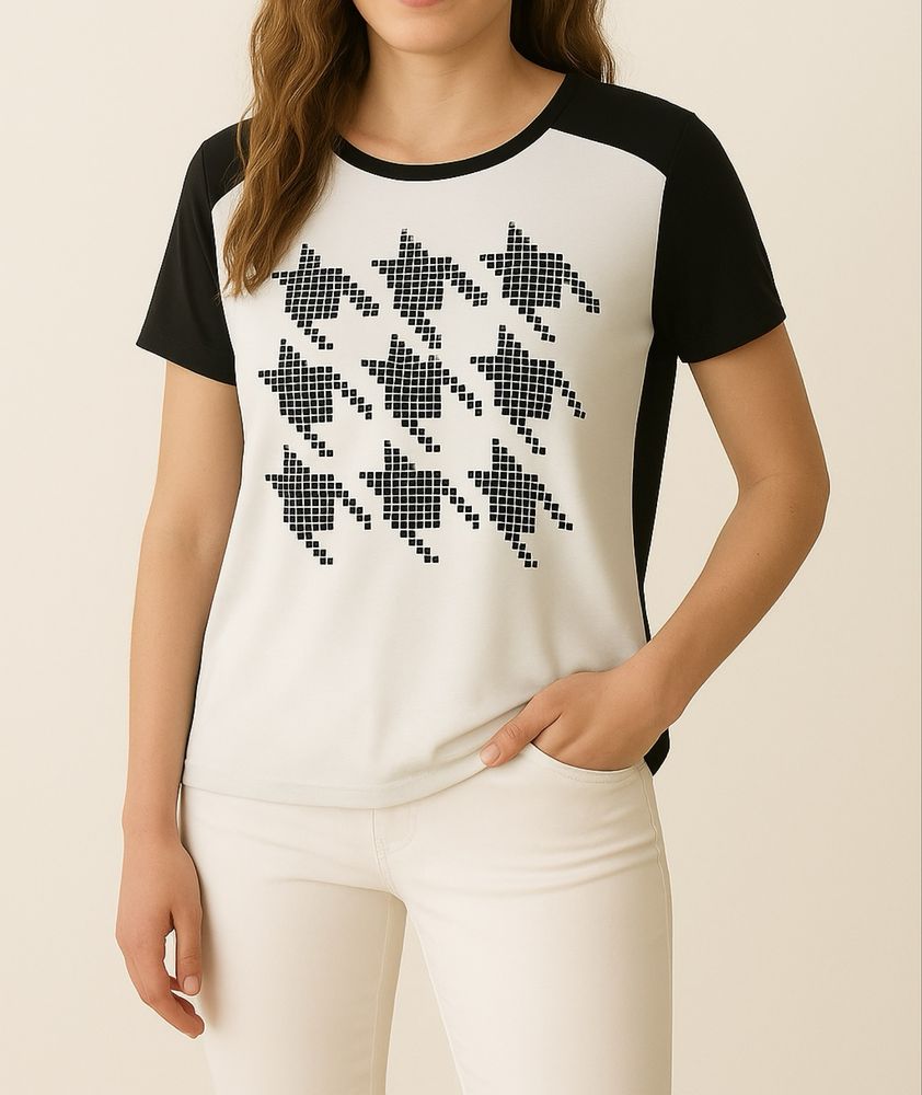 T-shirt koszulka bluzka biała House
