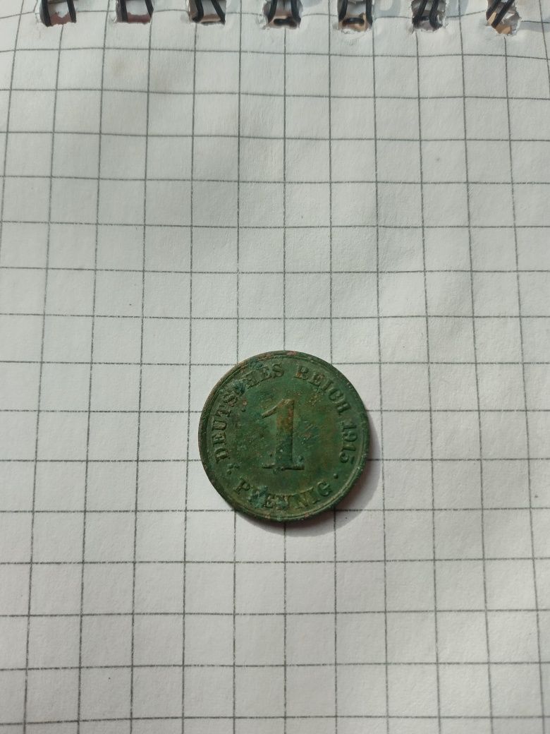 1 pfenning 1915 рік