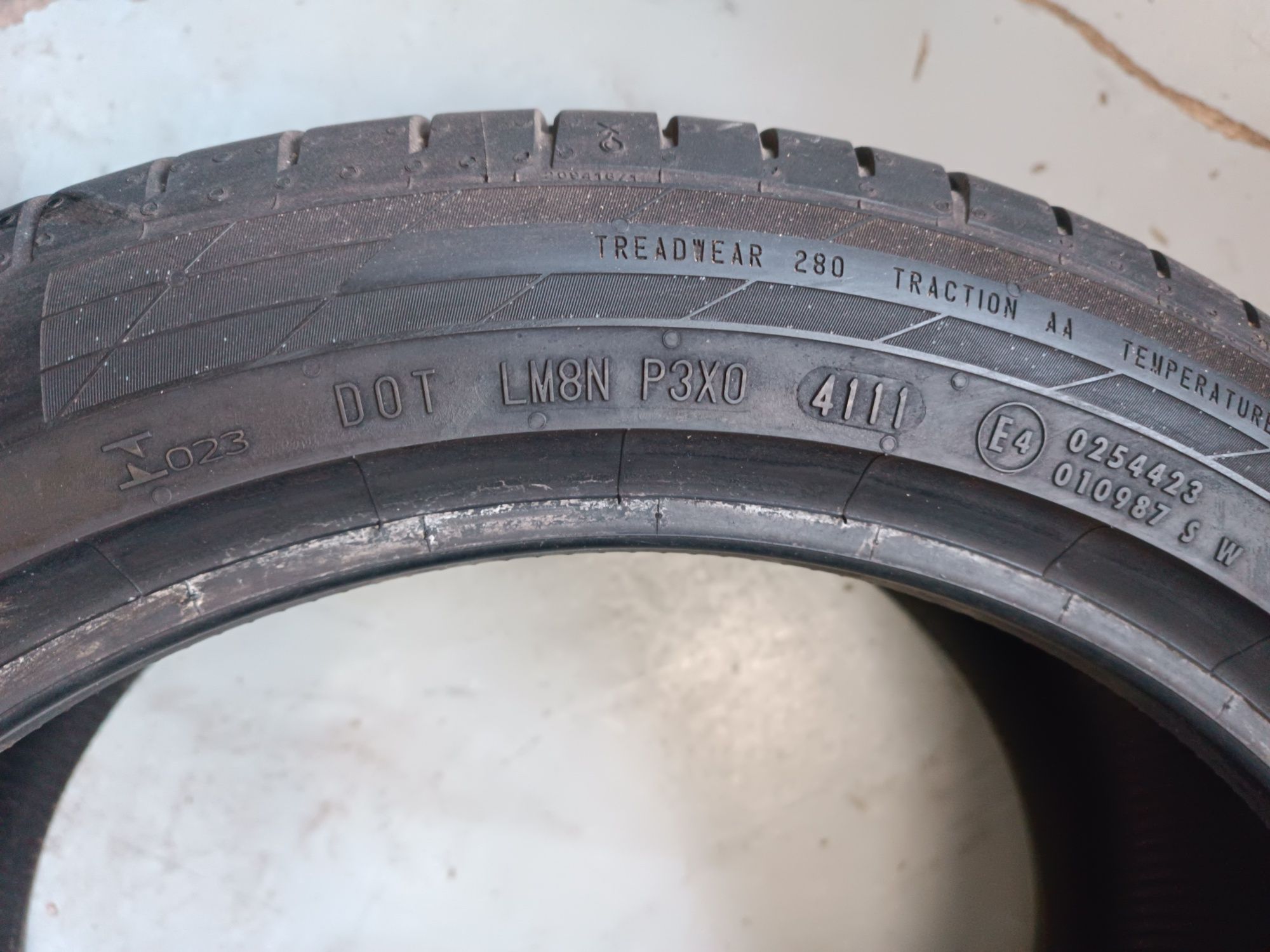 245/40R17 Continental ContiSportContact 5   91Y
