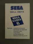 Manual de Instruções Sega Mega Drive - Mega Games 6