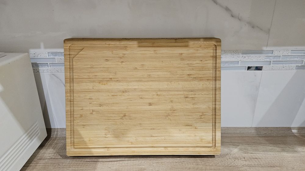 Blok rzeźniczy, bambus, 45x36 cm