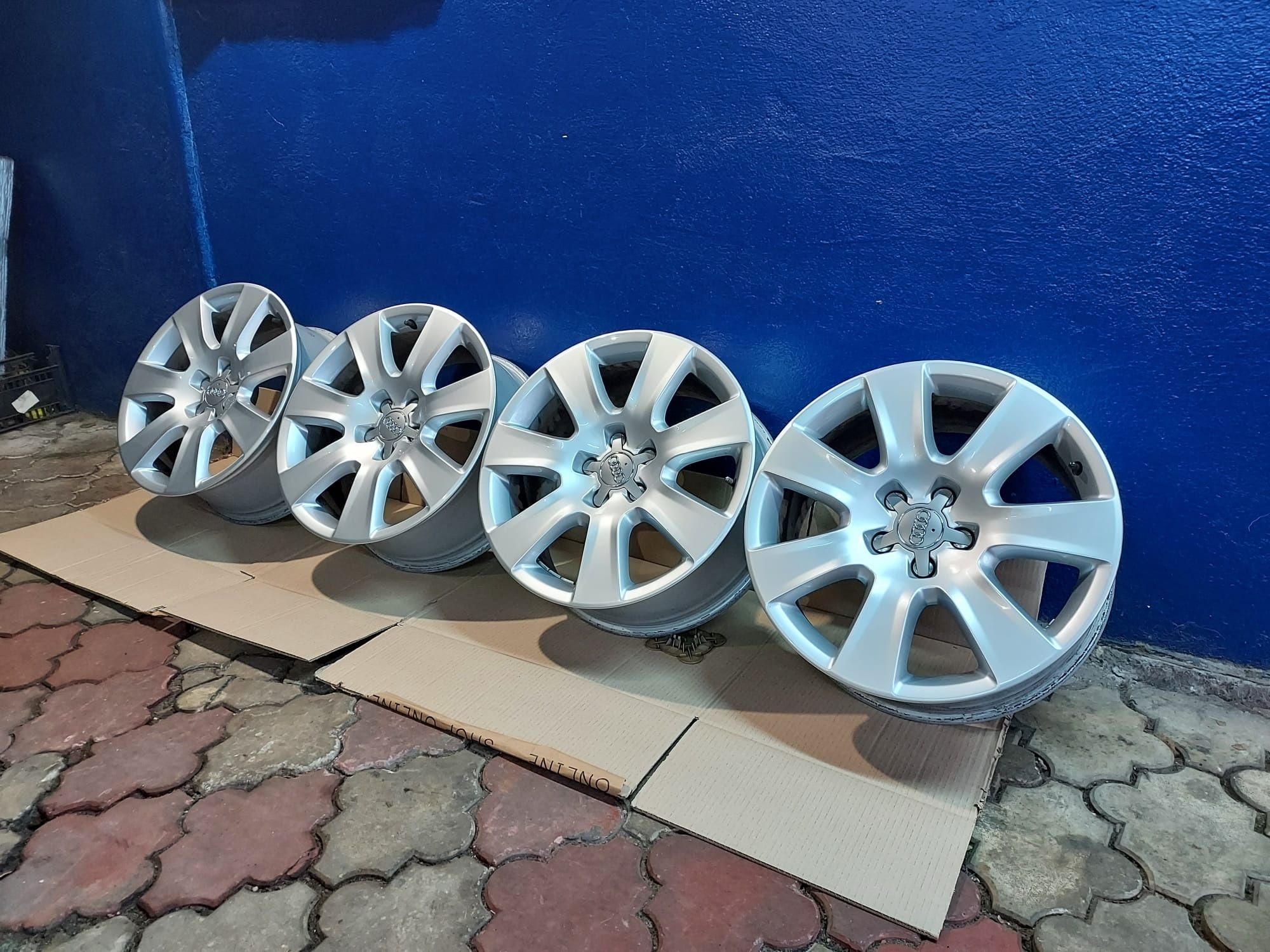 Alufelgi R18 5×112 Audi oryginalne idealny stan