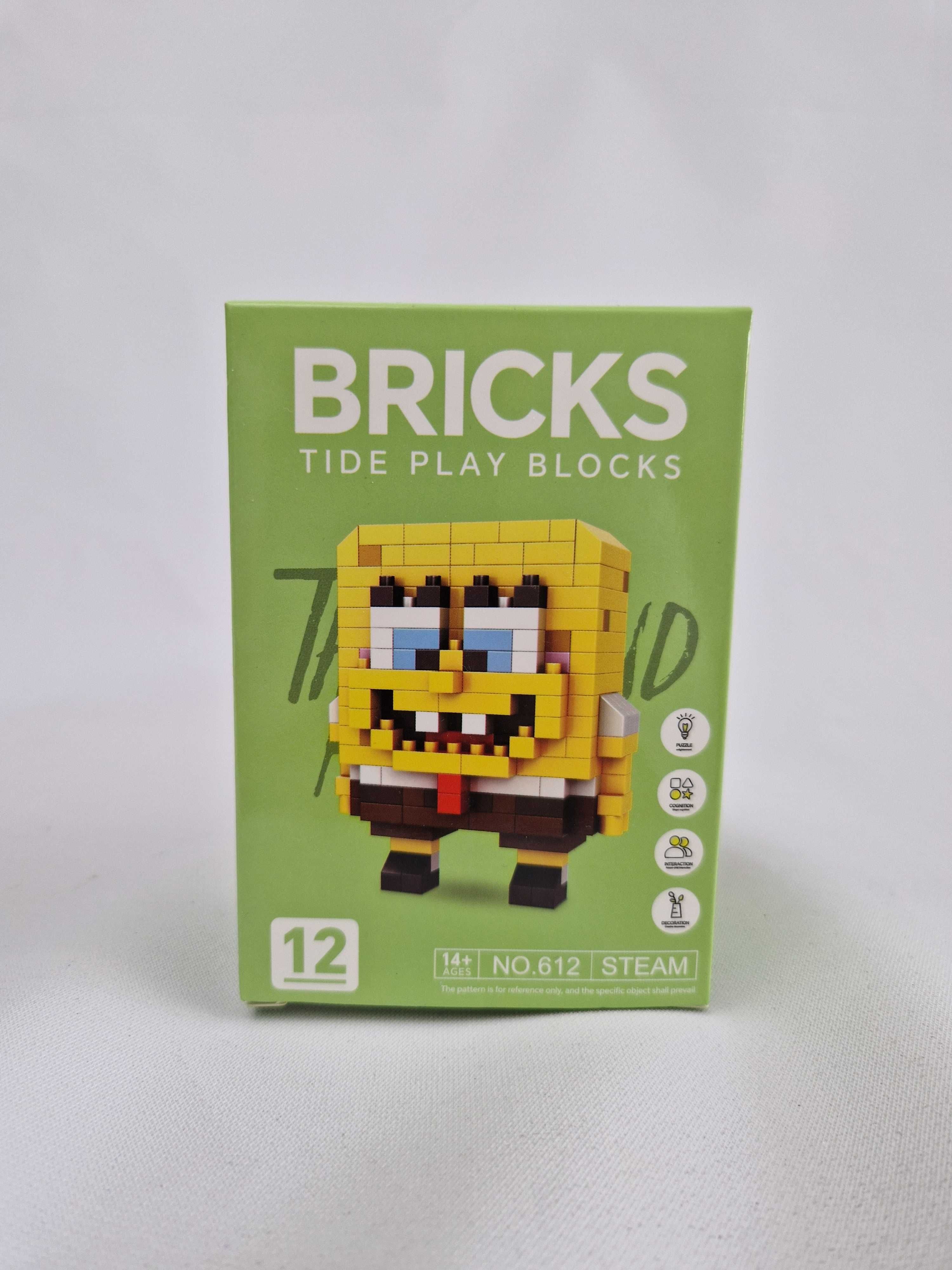 Figurka SpongeBob Klocki Plastikowe Mini Bricks