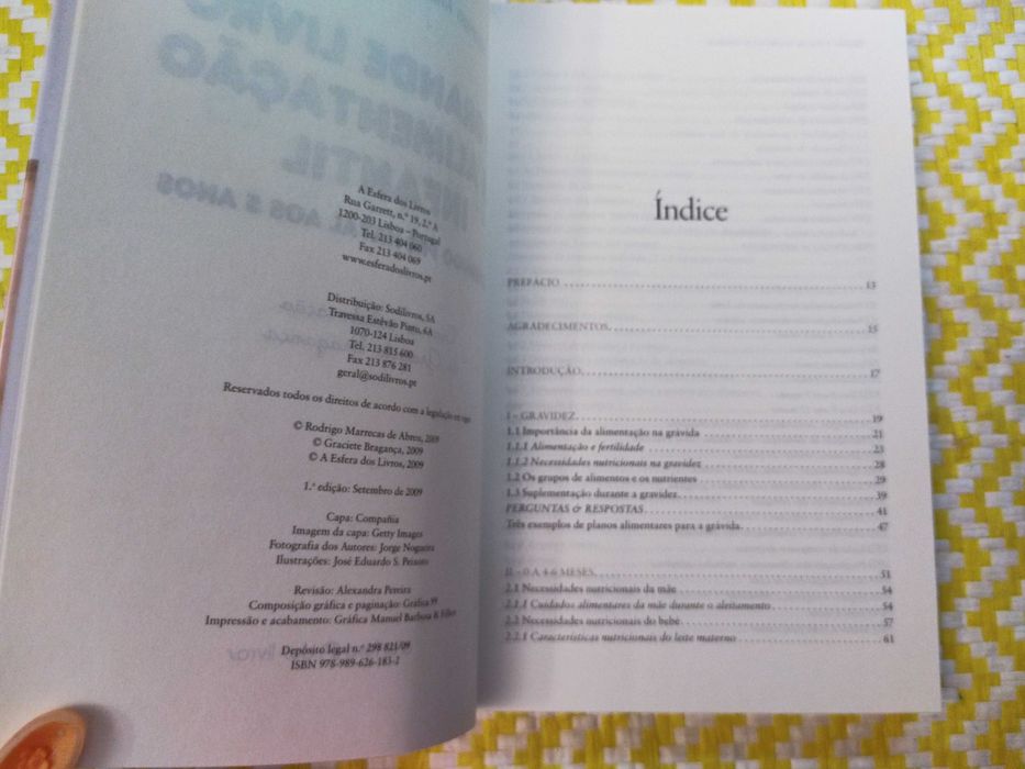 O GRANDE LIVRO DA ALIMENTAÇÃO INFANTIL
Do período pré-natal aos 5 anos