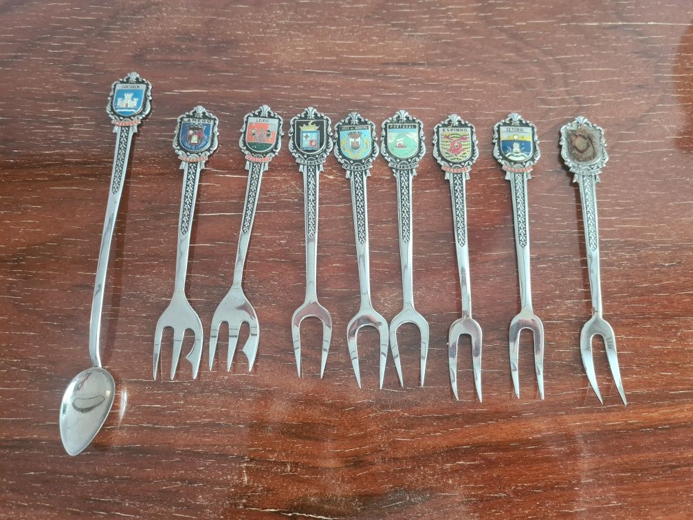 Conjunto de garfos vintage
