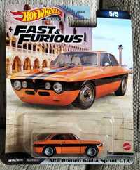 Hot Wheels Premium - Fast & Furious - Alfa Romeo Giulia Sprint GTA