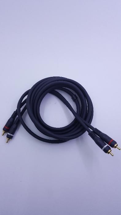 2 RCA Macho para 2 RCA Macho - Cabo de áudio (250 cm)