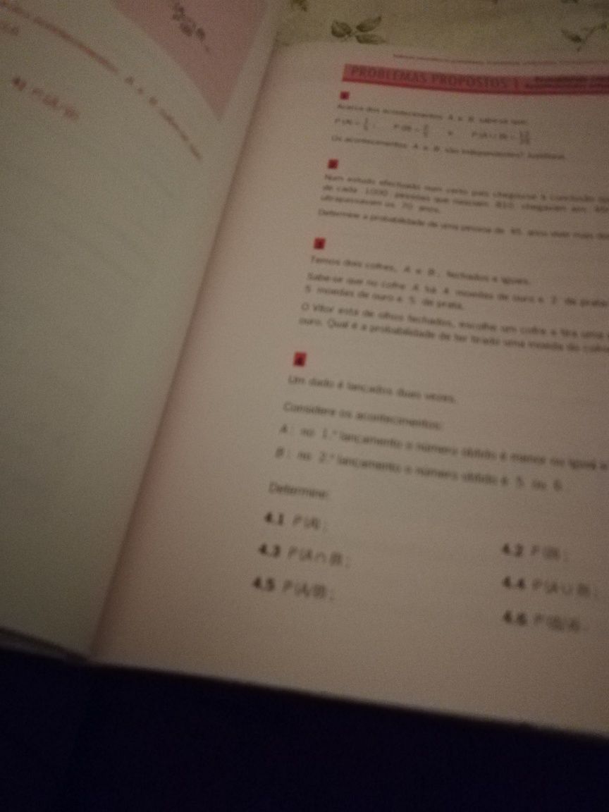 Livros Exercícios Matemática 12 Ano