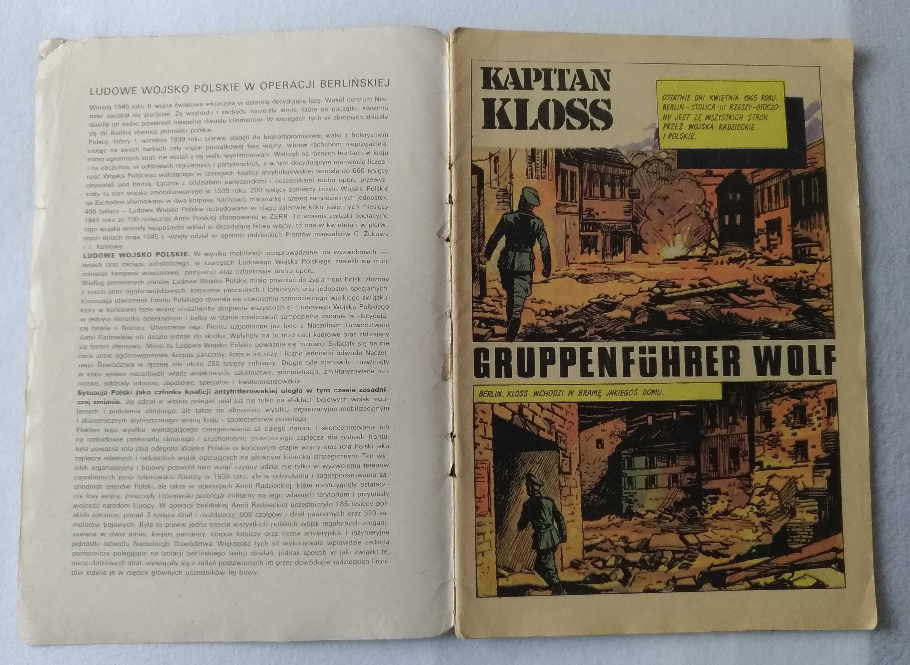 Kapitan Kloss Nr 19 "Gruppenfuhrer Wolf"