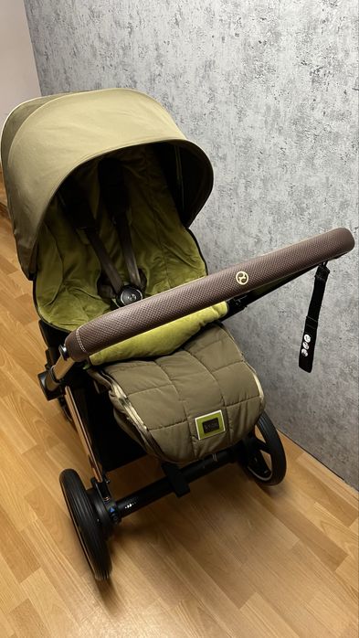 Elektryczny, po serwisie! Cybex e-priam 4.0 rose-gold spacerówka
