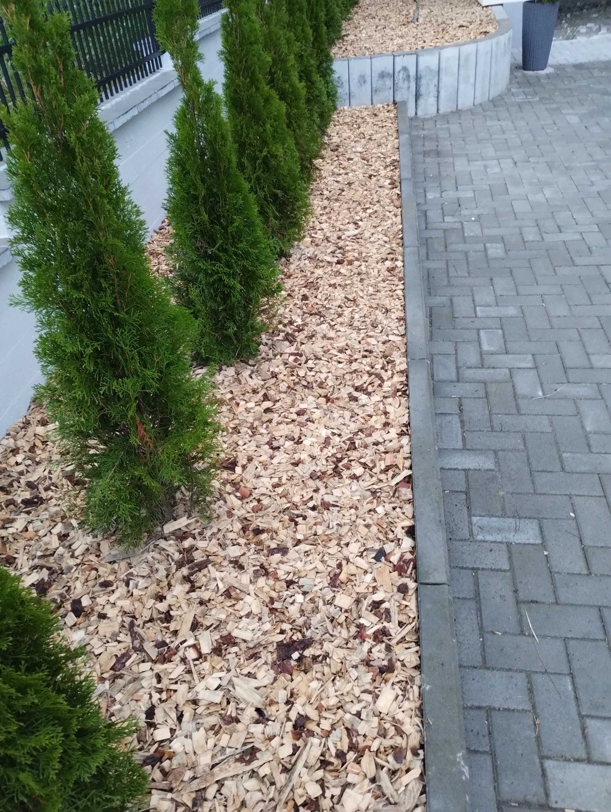 kora zrębka drzewna PODŁOŻE DO OGRODU do Ściółkowania