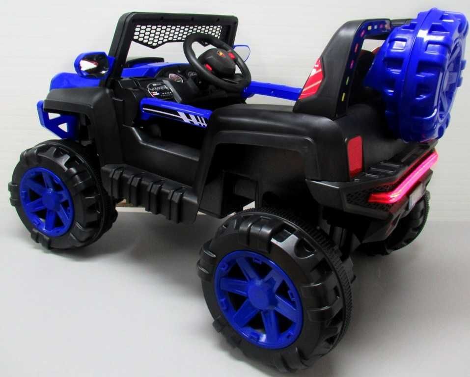 Autko auto Buggy X8 4x4 niebieski, Miękki Fotelik napęd na 4 koła