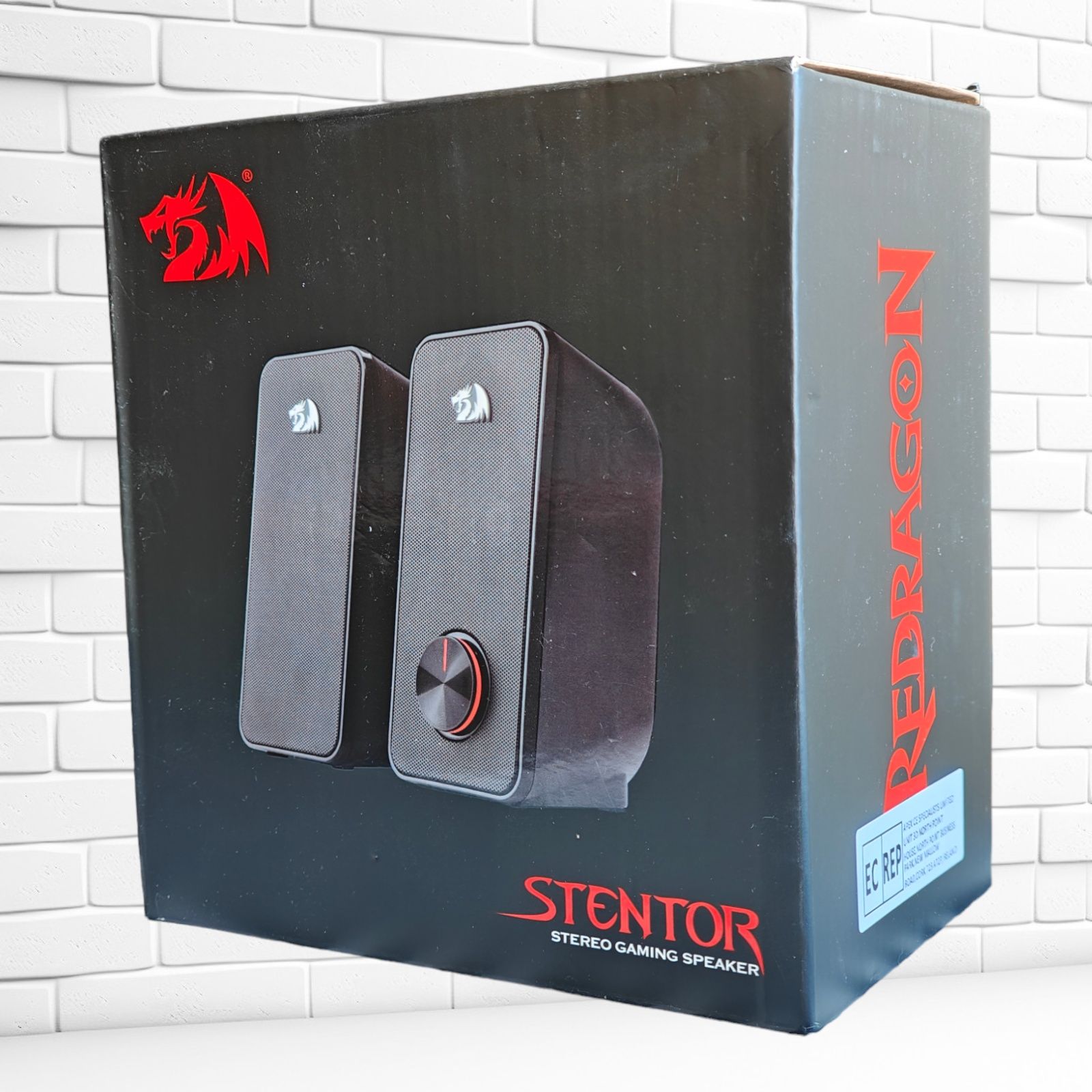 Акустична система 2.0 Redragon Stentor 77600 USB/3.5мм 6Вт Black