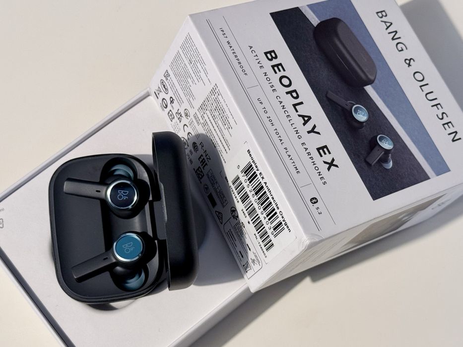 Słuchawki Bang & Olufsen Beoplay EX – Anthracite Oxygen – Stan idealny