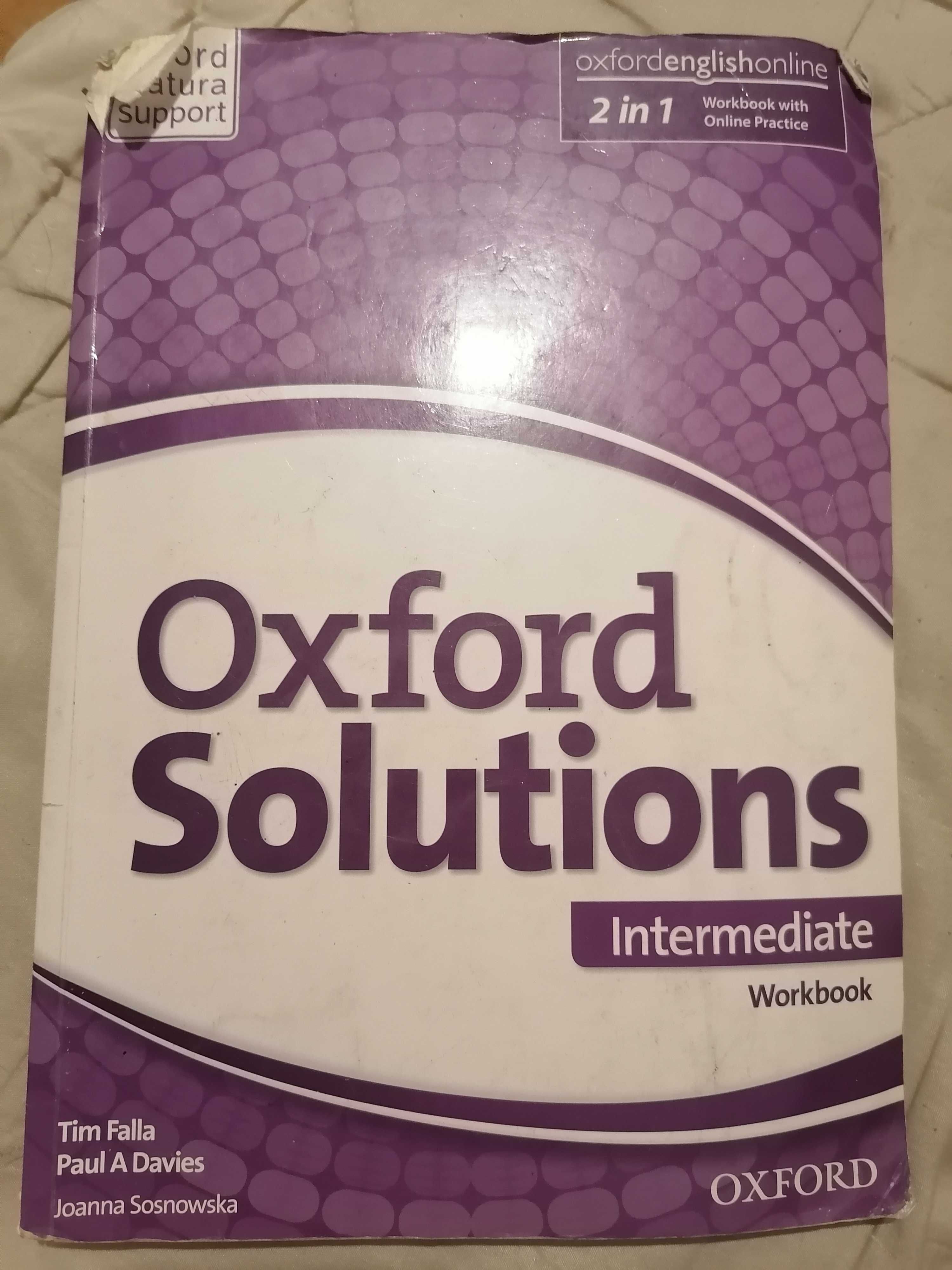 Oxford solutions intermediate - ćwiczenia