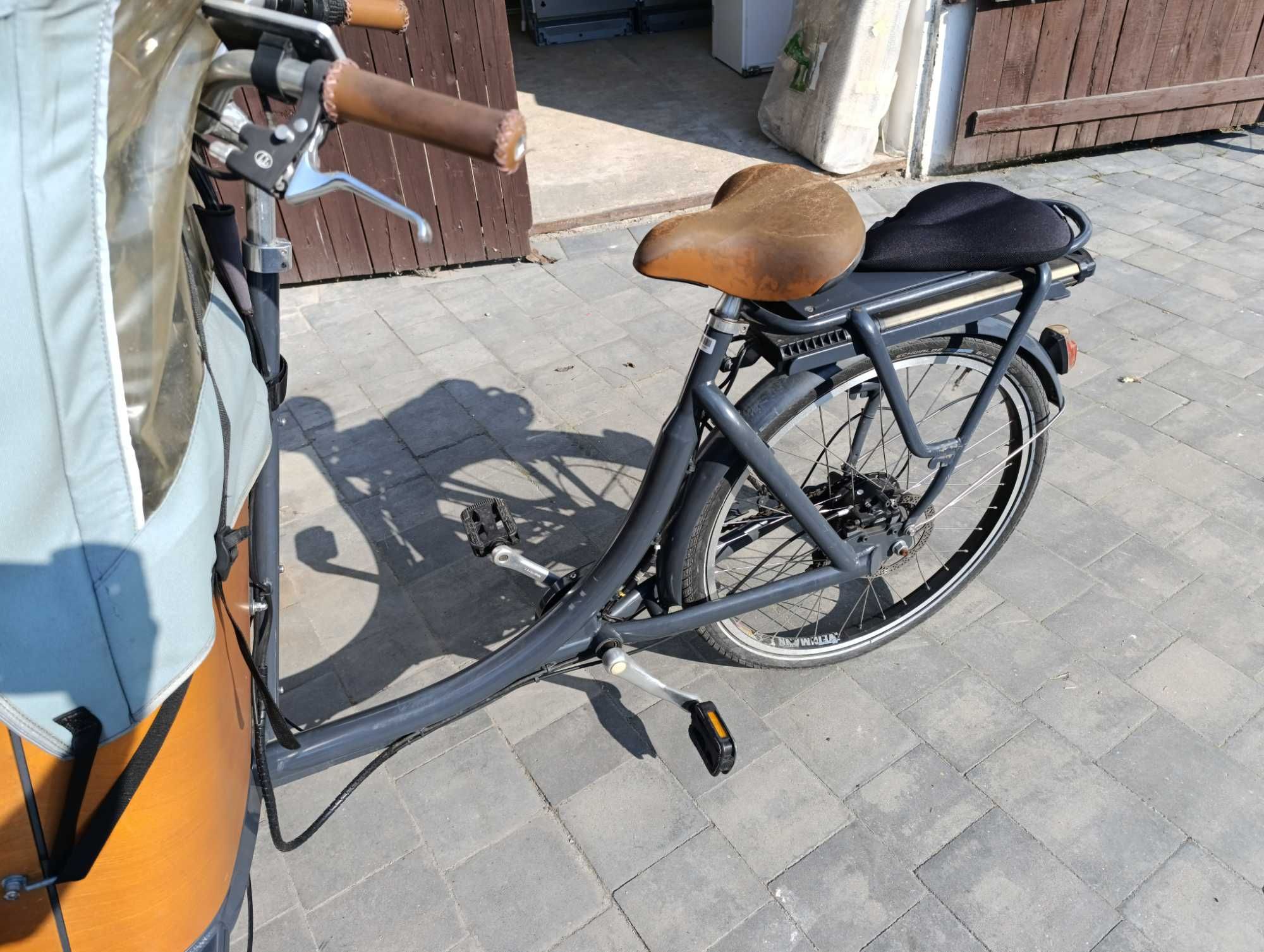 Rower Elektryczny z gondolą "Babboe Curve"