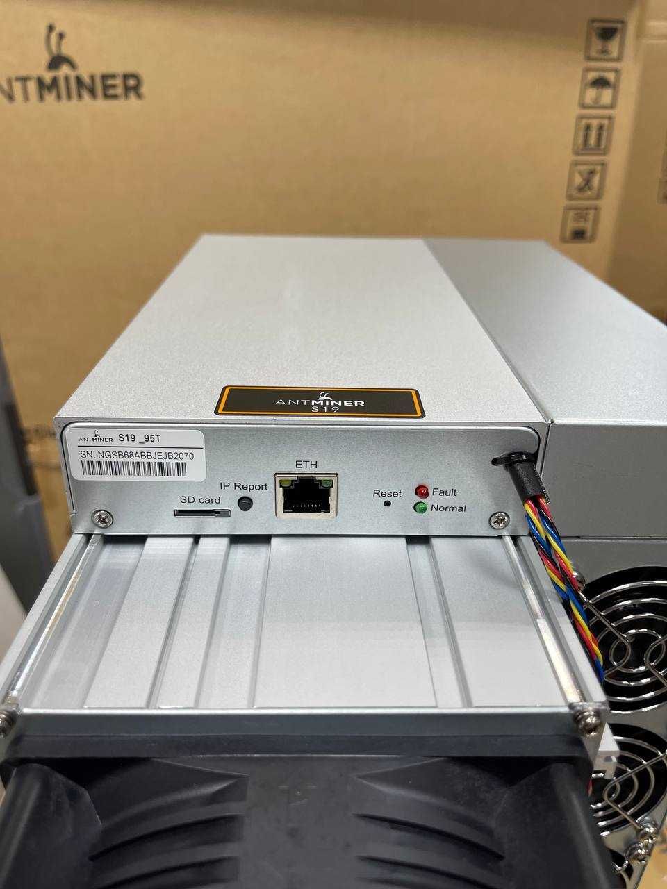 Asic Bitmain S19-95Th\s NEW в наличии 50+шт!