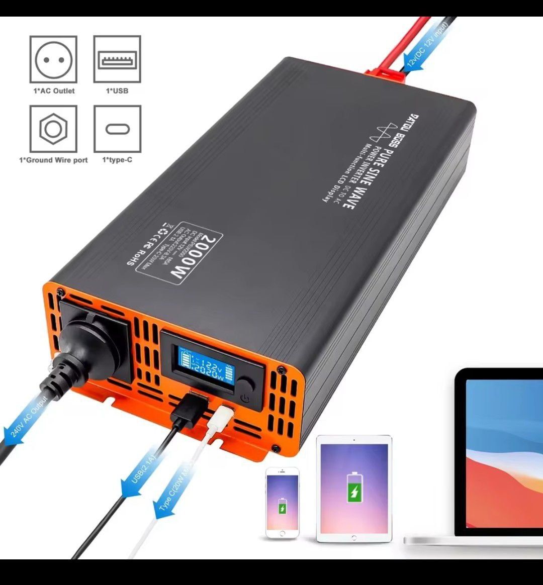 Інвертор Datouboss PSW-2000 24-220v
