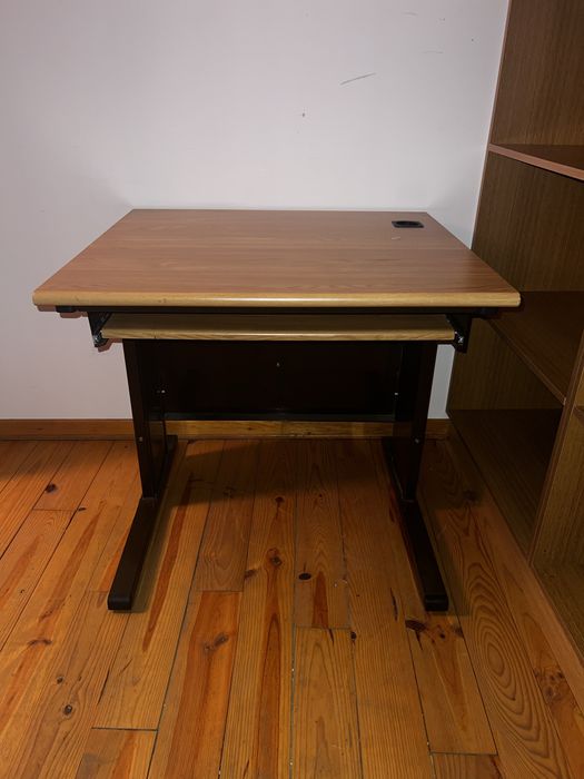Secretária de escritório para computador