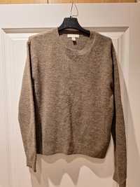 Sweter H&M brązowy