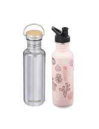 Термос Klean Kanteen 800 мл (Pink Succulents) із нержавіючої сталі