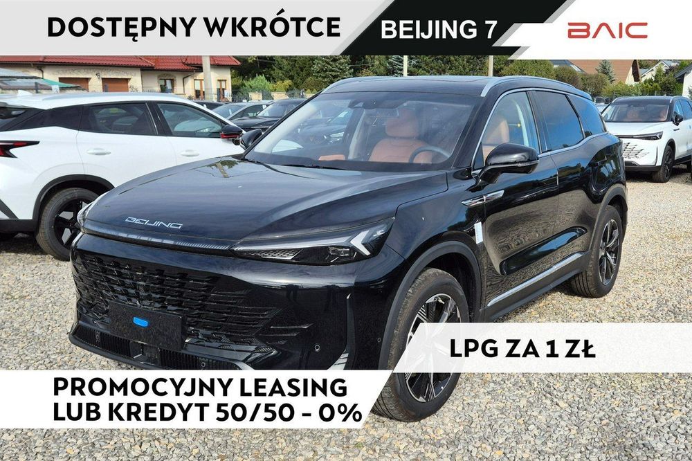 BAIC 7 177KM - Black - Luxury - Rocznik 2025!