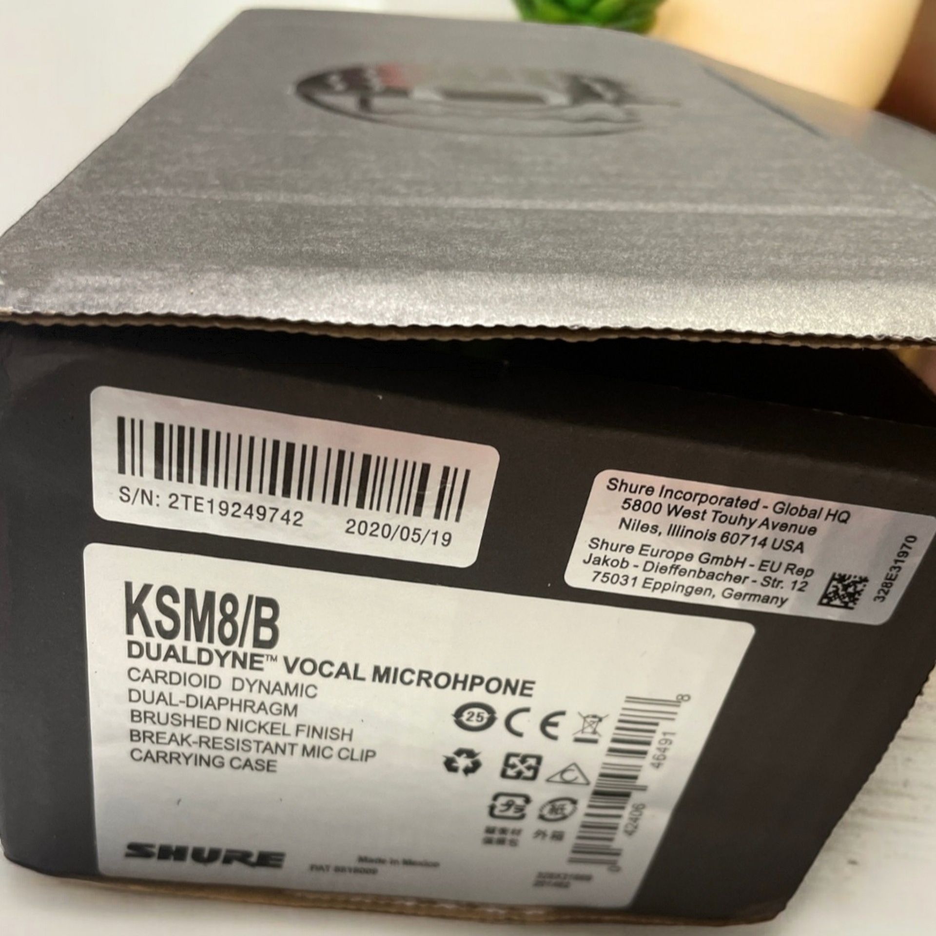Mikrofon Shure KSM8® Black/Gray NOWE!okazyjna cena