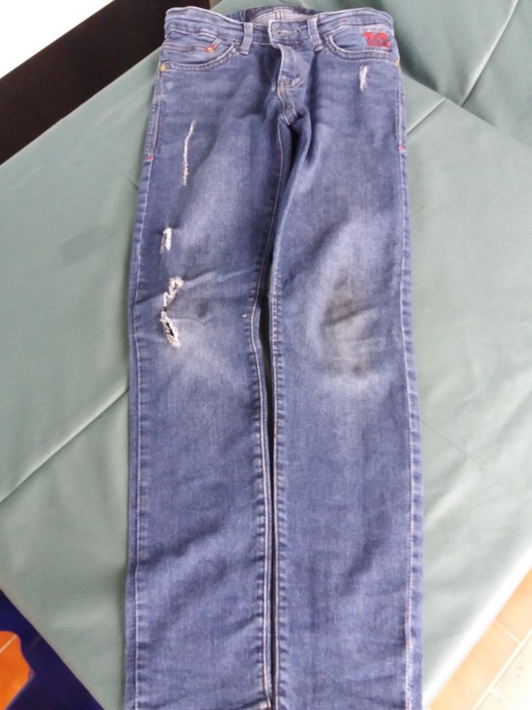 Lote Calça de Ganga 6/8