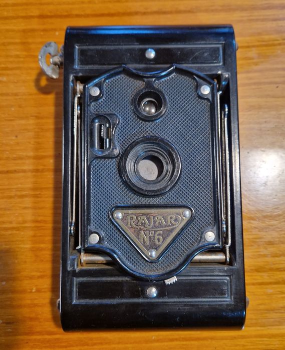 Máquina fotográfica antiga Rajar n 6 1926