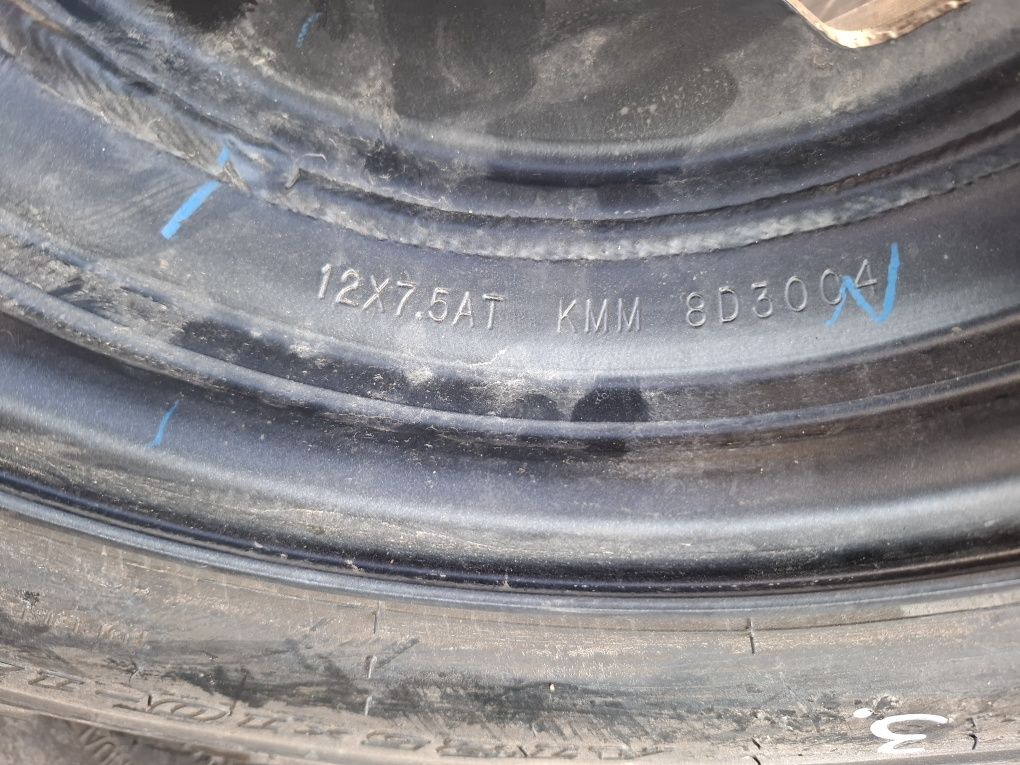 Koła Dunlop 25x10-12 quad buggy