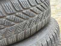 Koła 15 cali 4x100 z oponami zimowymi  185/65r15 w bdb stanie