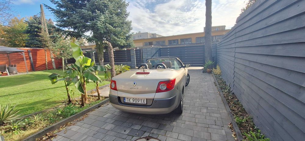 Renault Megane 2 CC 1.6 Bezwypadkowy, 1 właściciel 190 000 km oryginał