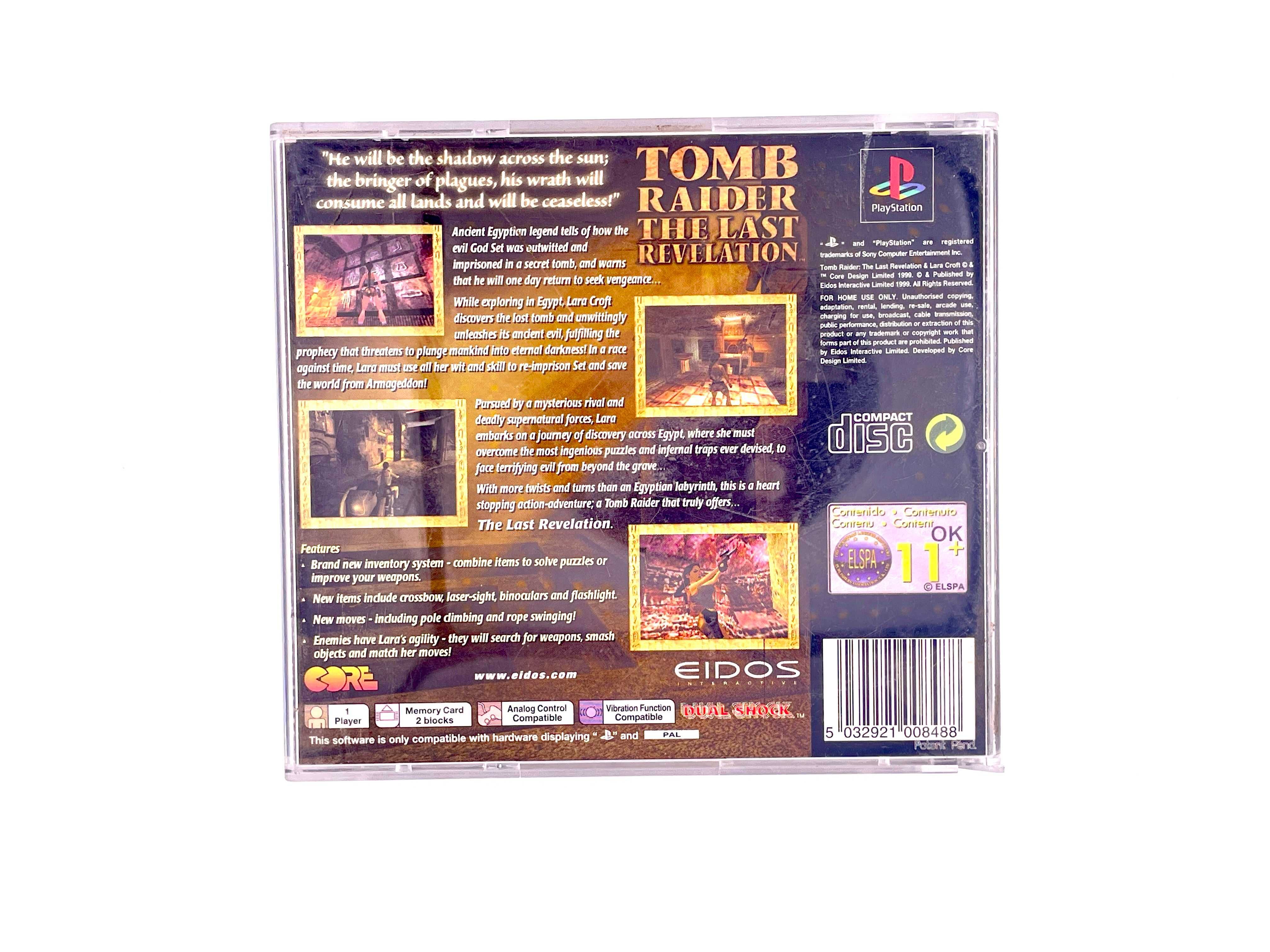 Tomb Raider The Last Revelation PSX VIMAGCO.PL Bydgoszcz Śniadeckich