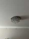 Lampy sufitowe  z kryształkami