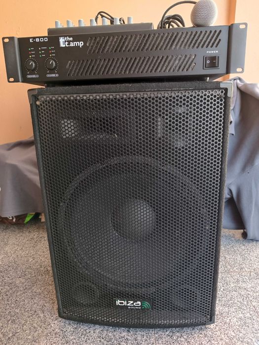 Conjunto material de som