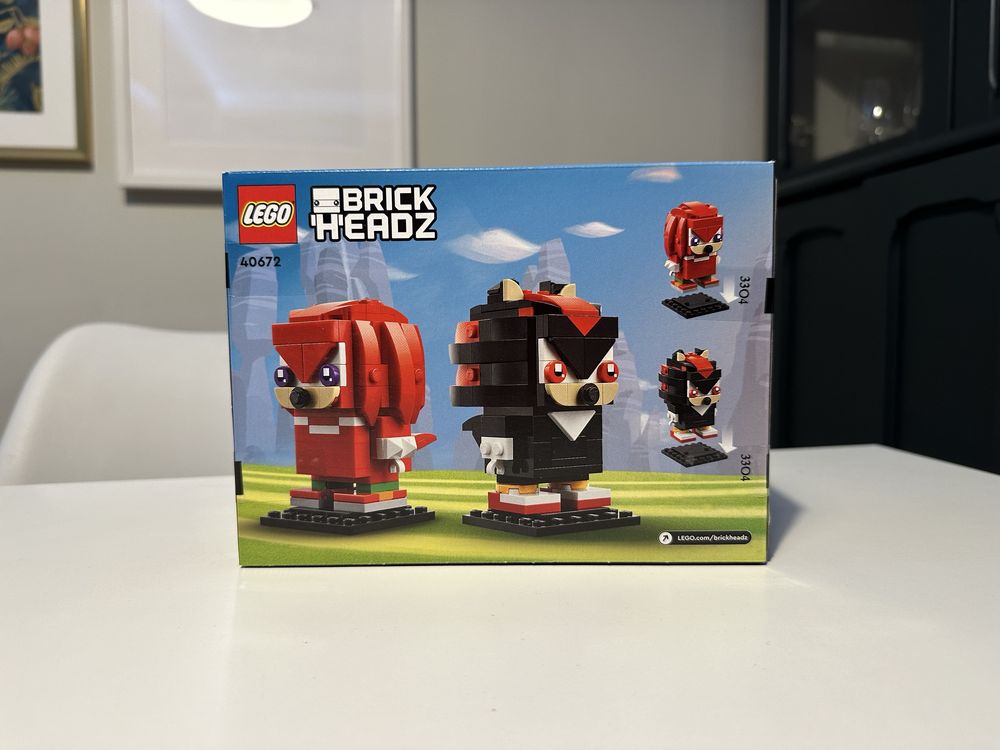 LEGO® 40672 BrickHeadz - Sonic the Hedgehog: Knuckles i Shadow