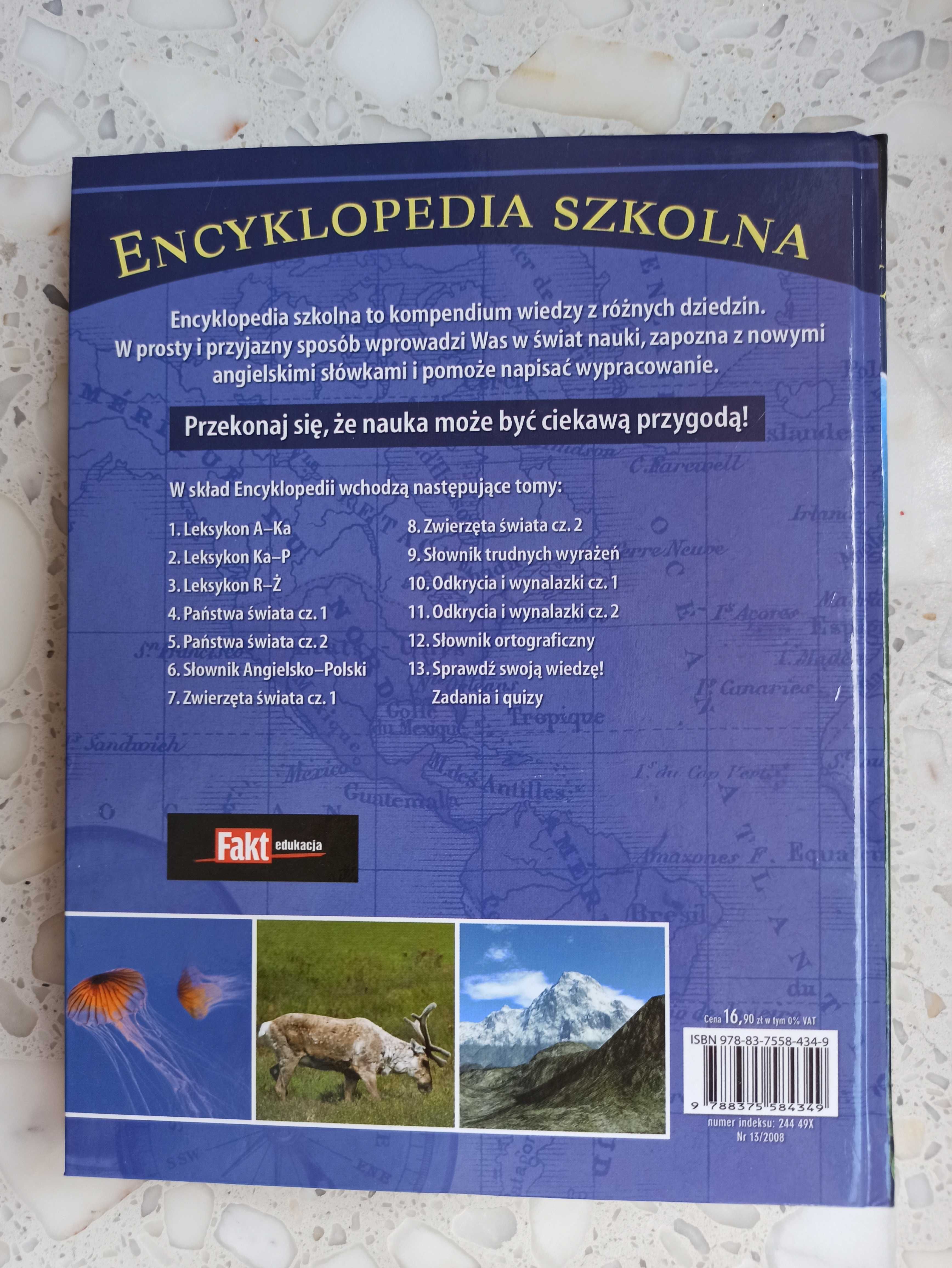 Encyklopedia Szkolna - "Sprawdź swoją wiedzę Zadania i quizy" (TOM 13)