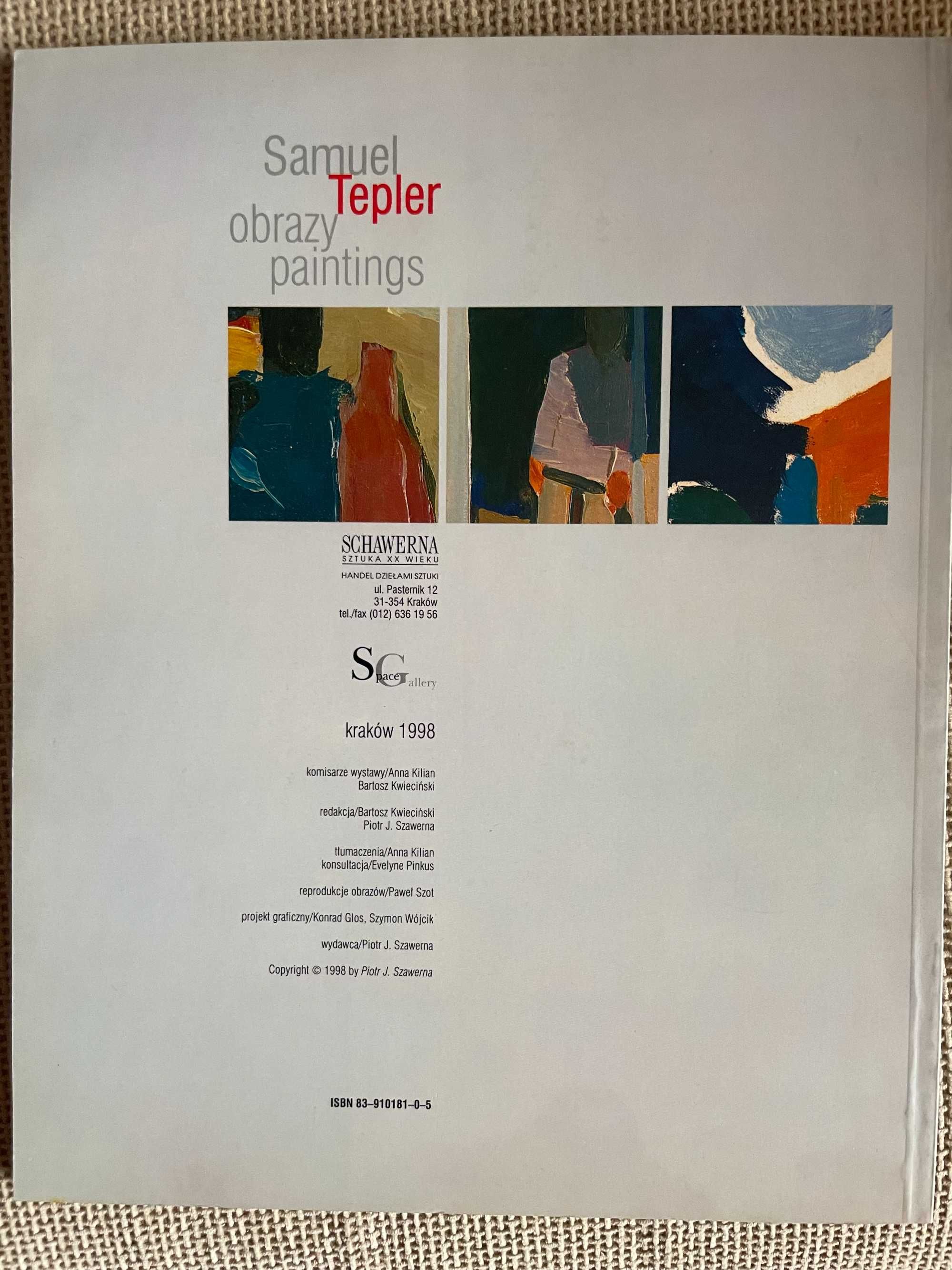 Samuel Tepler. Obrazy. Paintings, album unikat