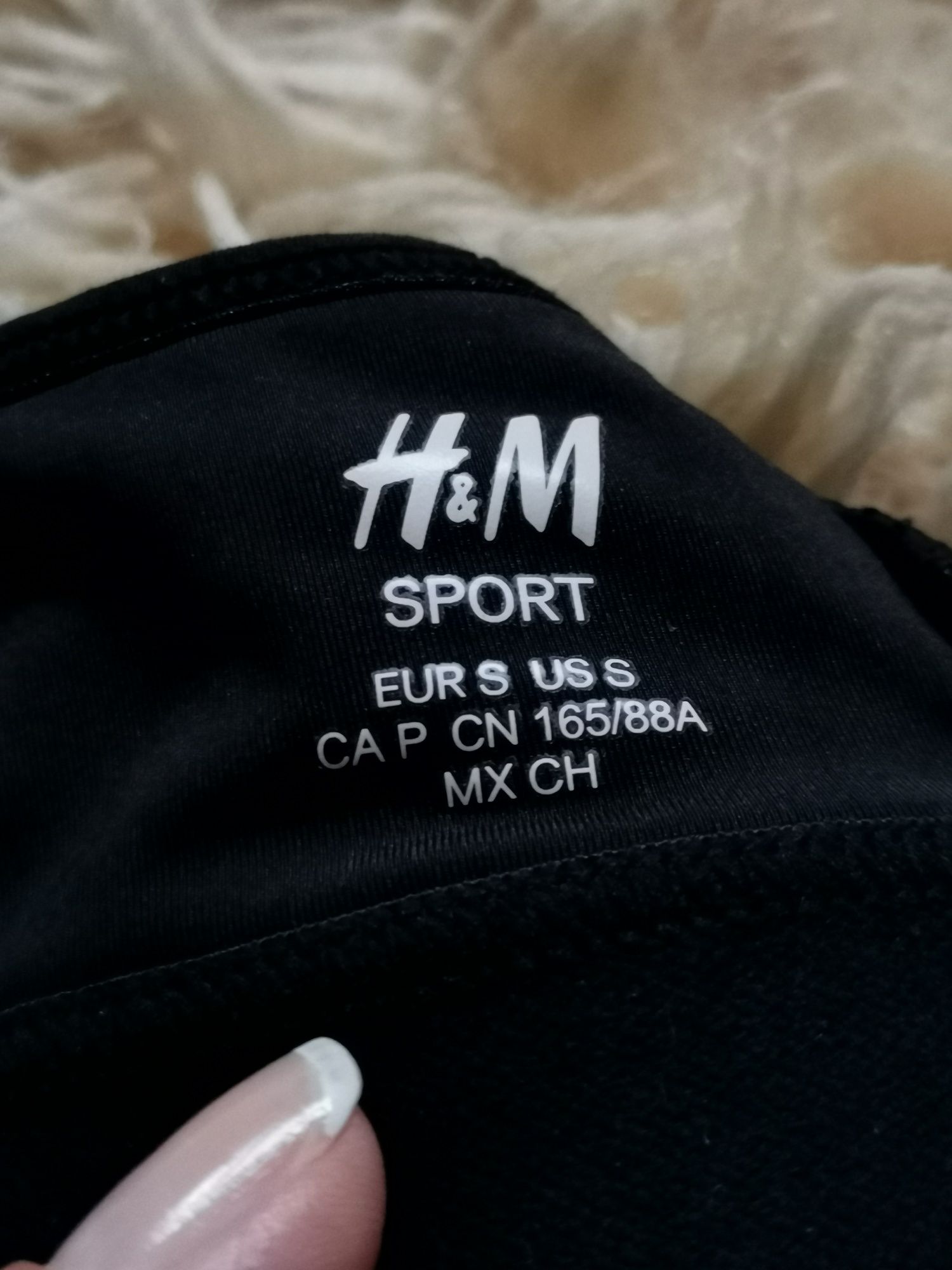 Спортивный бюстгальтер размер S H&M топ спорт