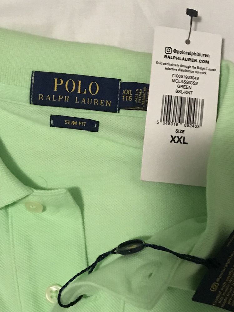 Ralph Lauren Polo XXL verde claro